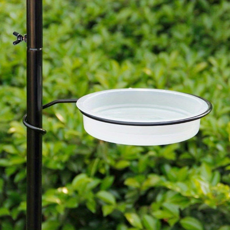 Premium Bird Feeding Station Kit, 7534; x 2134; Bird Feeder Pole, A Multi Feeder Hanging Kit with Metal Suet and Bath for Attracting Wild Birds, Birdfeeder and Planter Hanger