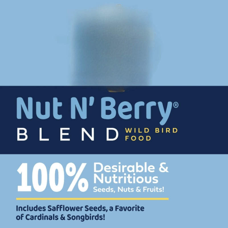 1-Pack Fruit and Nut Seed Mix, Nutrient-Rich Formula for Outdoor Feeders, 5 Pound Bag, Bird Seed Mix, Wildlife Feeding, Balanced Diet, Attractive Blend, Seed And Fruit Mix, Highprotein Mix, Nutritious Blend, Feeder Food, Gard