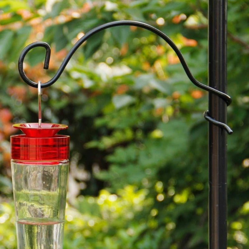 Premium Bird Feeding Station Kit, 7534; x 2134; Bird Feeder Pole, A Multi Feeder Hanging Kit with Metal Suet and Bath for Attracting Wild Birds, Birdfeeder and Planter Hanger