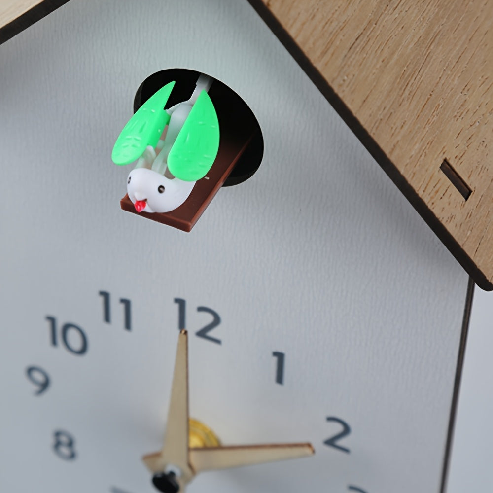 Cuckoo Clocks for Bedroom Decor with Night Mode, Singing Bird, European Forest Style Home Wall Clock, Mini Cuckoo Clock, Clocks for Living Room, Cuckoo Clock with Sound, Wall Clock Living Room, Cuckoo Wall Clock