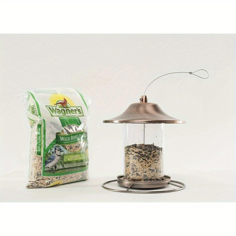 Wagner'S Classic Blend Wild Bird Food - 6lb Premium Seed Mix with Sunflower Seeds, Safflower, Millet & More - Attracts Finches, Sparrows, Blue Jays - Natural Outdoor Feeding for Backyard Birds, Bird Food, Bird Feeding, Vibran
