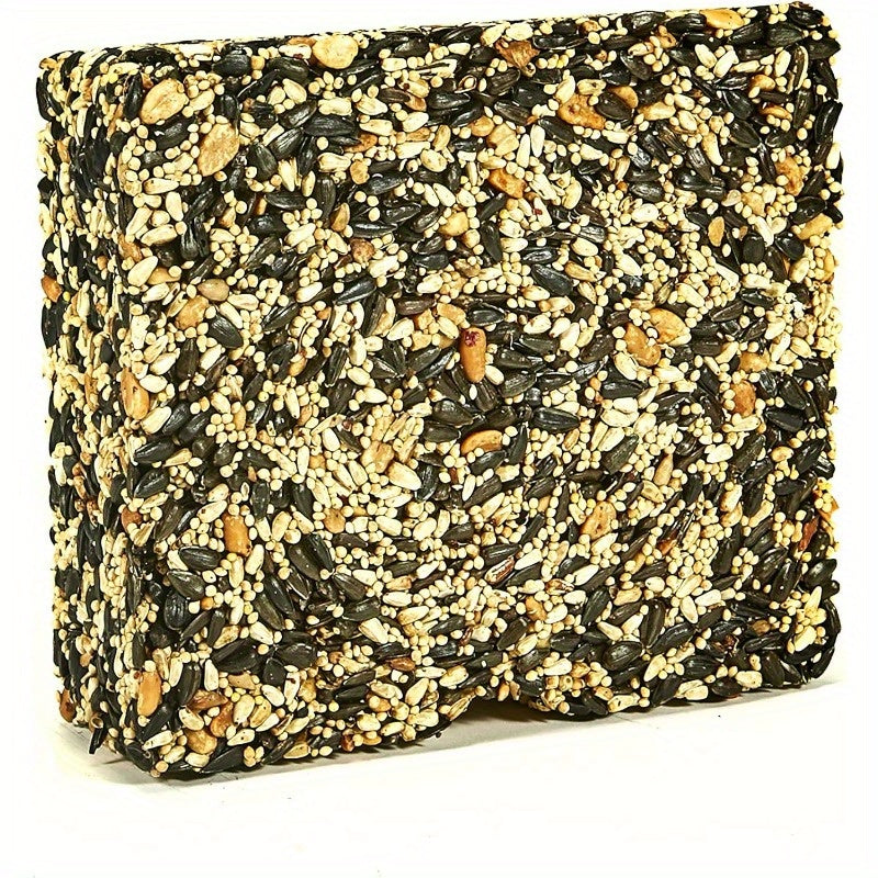 Wild Bird Gourmet Seed Cake for Cardinals Chickadees Juncos Titmice Woodpeckers and More 2 Pounds