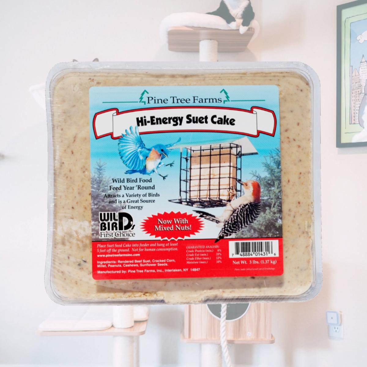 212 MAIN 3 lbs MP8 High Energy Suet Cake - Pack of 8