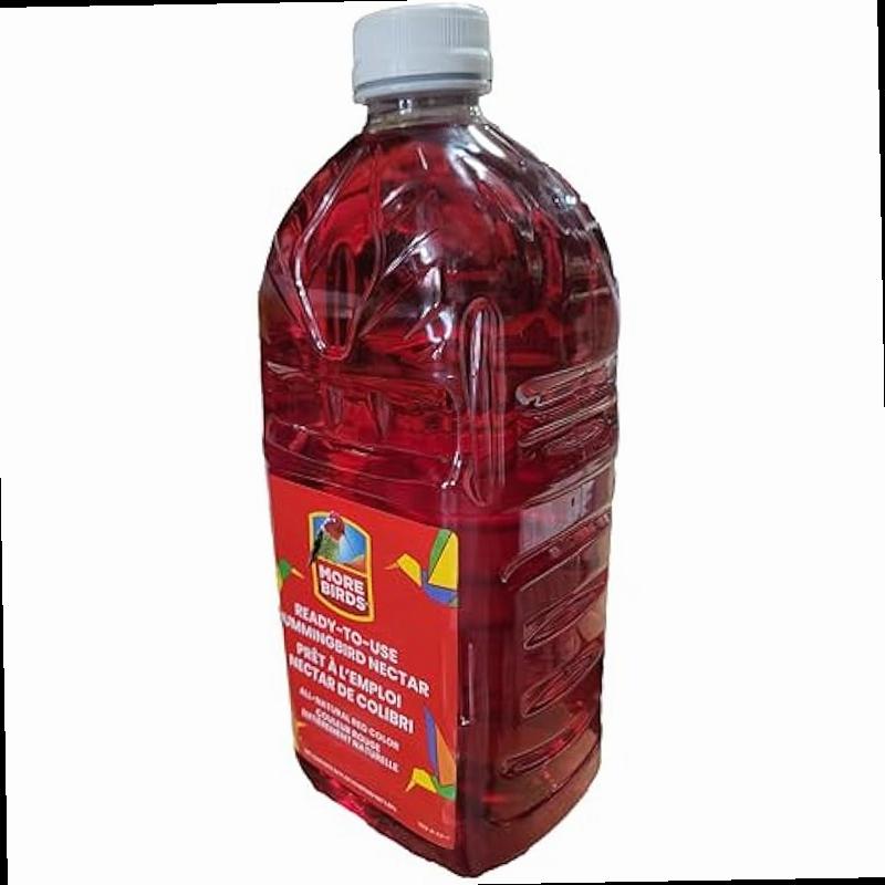 More Birds Premium Hummingbird Nectar 64 Ounces