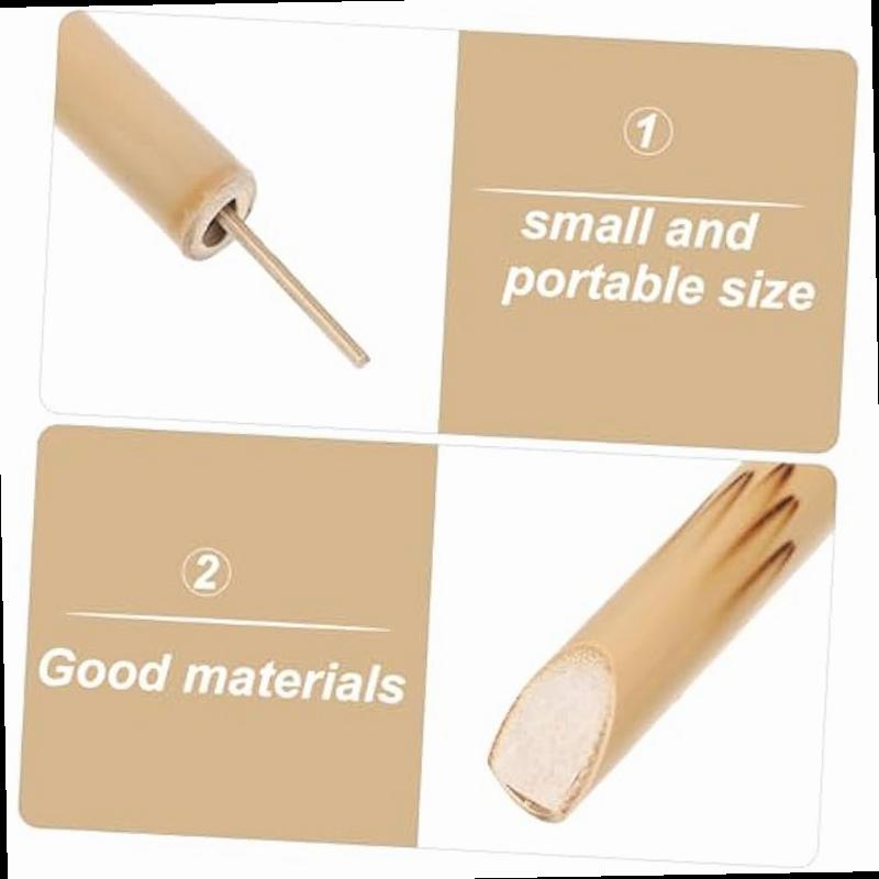 4Pcs Bird Whistles 6in Bamboo Simulated Bird Sound Bamboo Flute Slide Whistle Sound Training Instrument Flute Instrument Creative Bird Whistle