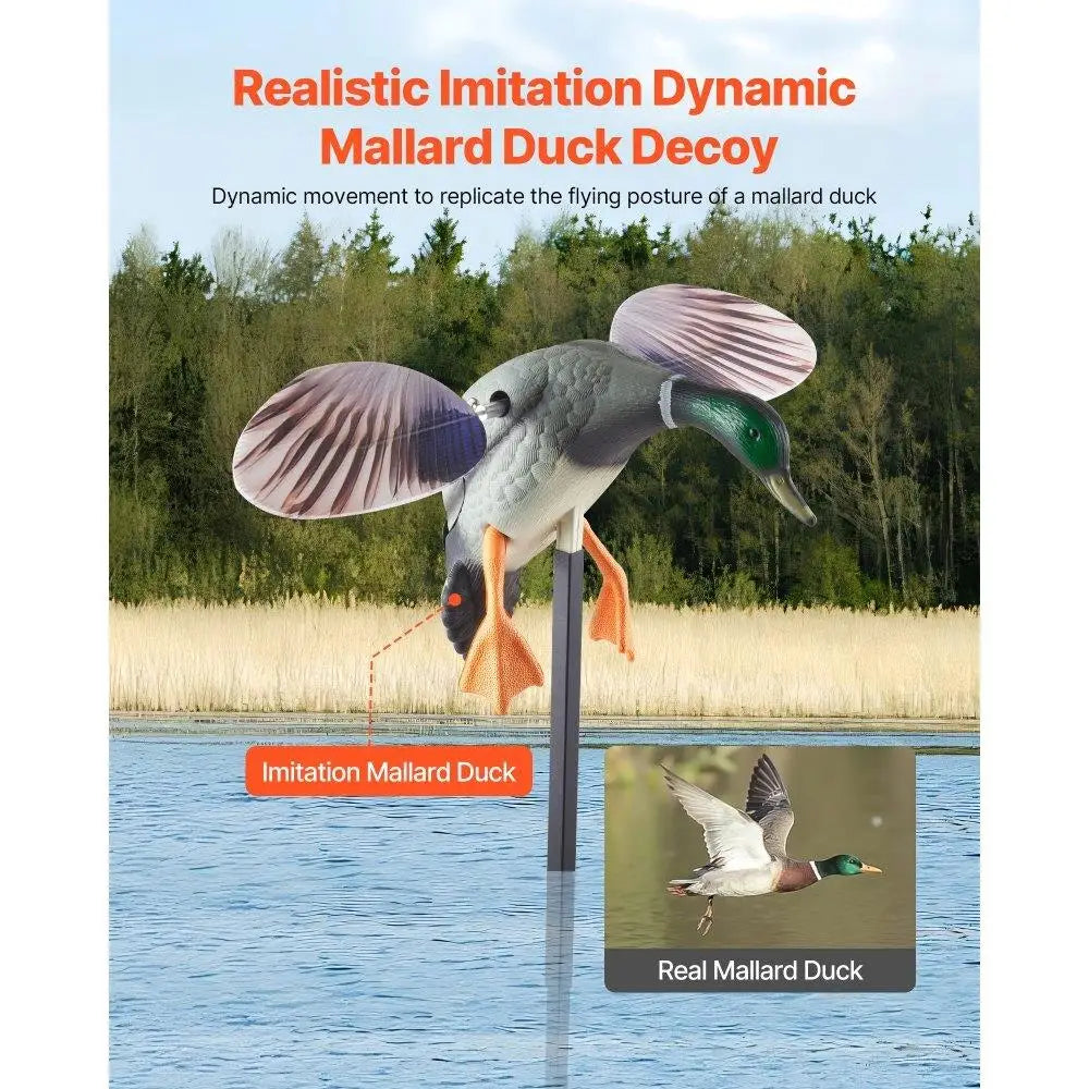 Realistic Wing Duck Decoy Teal Decoy for Outdoor for 1-Pack