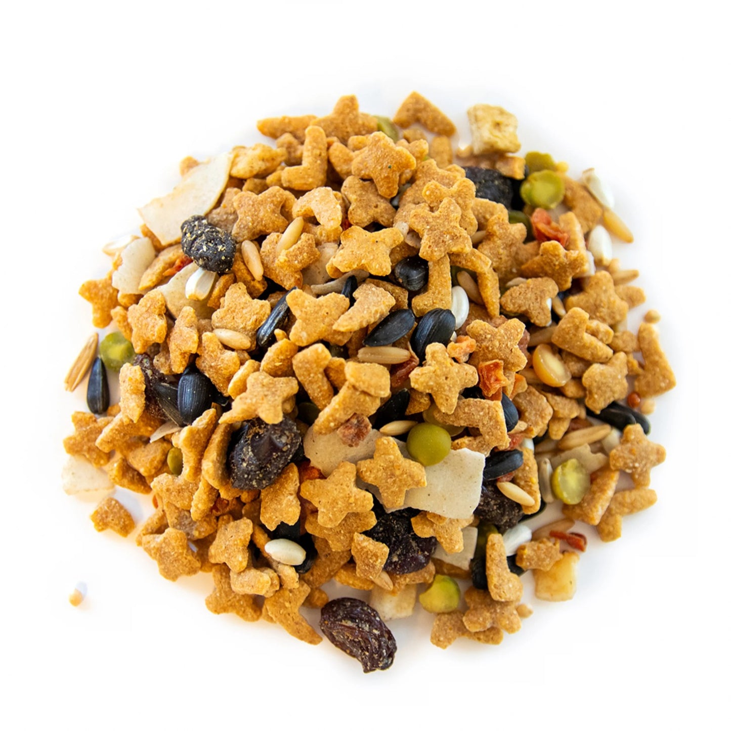 Cockatiel & Small Hookbill Bird Food - 3lb Blend with Pellets, Fruits & Vegetables, Fortified Daily Nutrition Mix