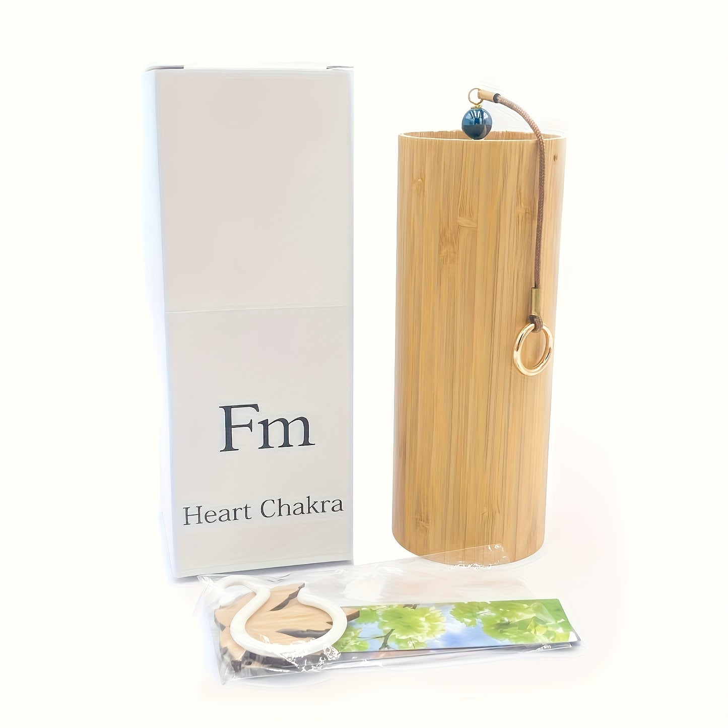 1pc Antique Bamboo Wind Chime - Hand-Cranked Tube Chord Wind Chimes for Indoor/Outdoor Use, No Electricity Needed, Natural Bamboo Material, Hanging Decor for Courtyard, Garden, Patio, Balcony - Soothing Sound & Aesthetic Appe