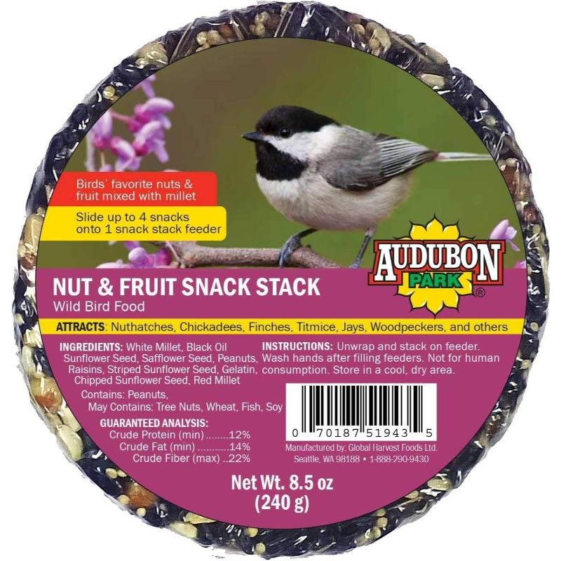 13142 Nut Fruit Snack Stack Bird/Wildlife Food, 1Pack