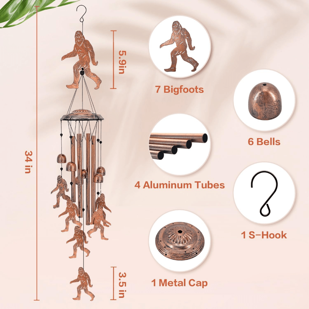 Wildman's Melody: Unique Wind Chimes – A Gift for the Adventurous Soul