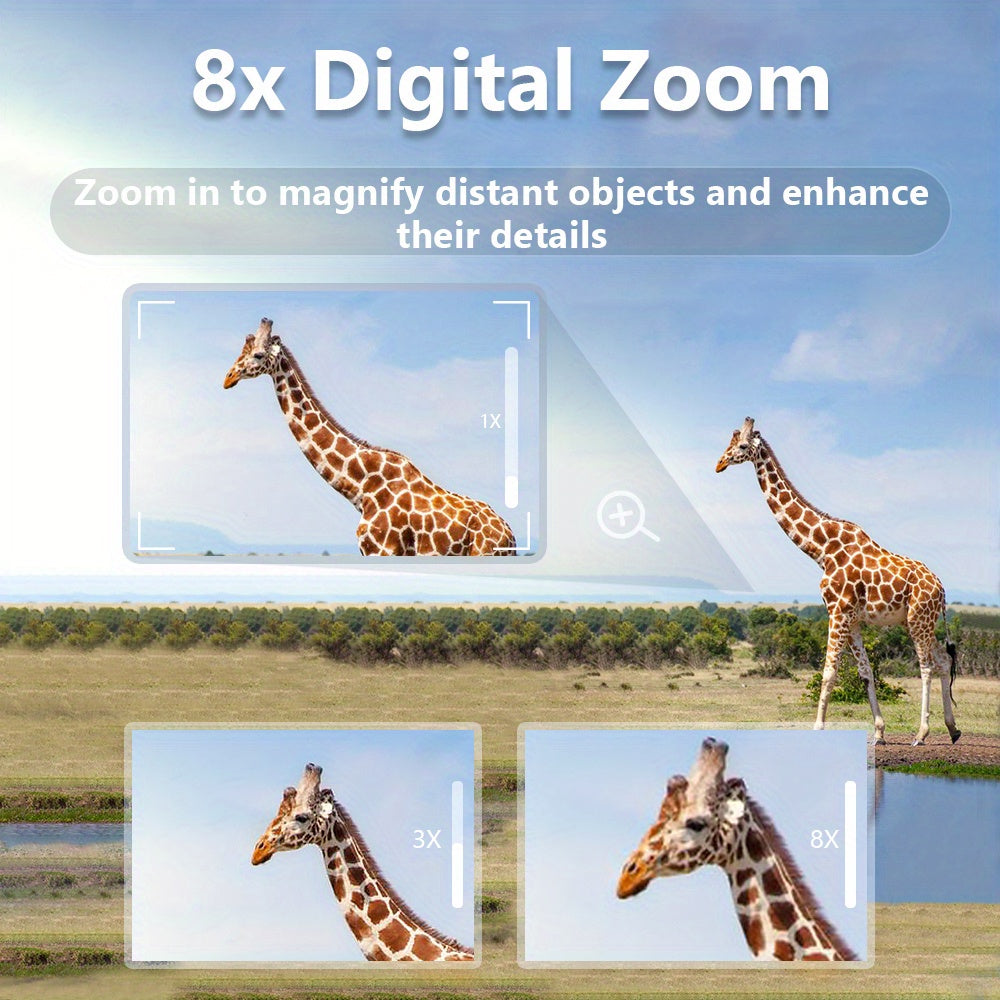 Night Vision Goggles - 4K Night Vision Binoculars for Adults, 3500mAh Rechargeable Infrared Binoculars with 1.4'' Dual Screen, 8X Digital Zoom External Flashlight for Camping, Night Vision Goggles with Head Strap, Outdoor Exp