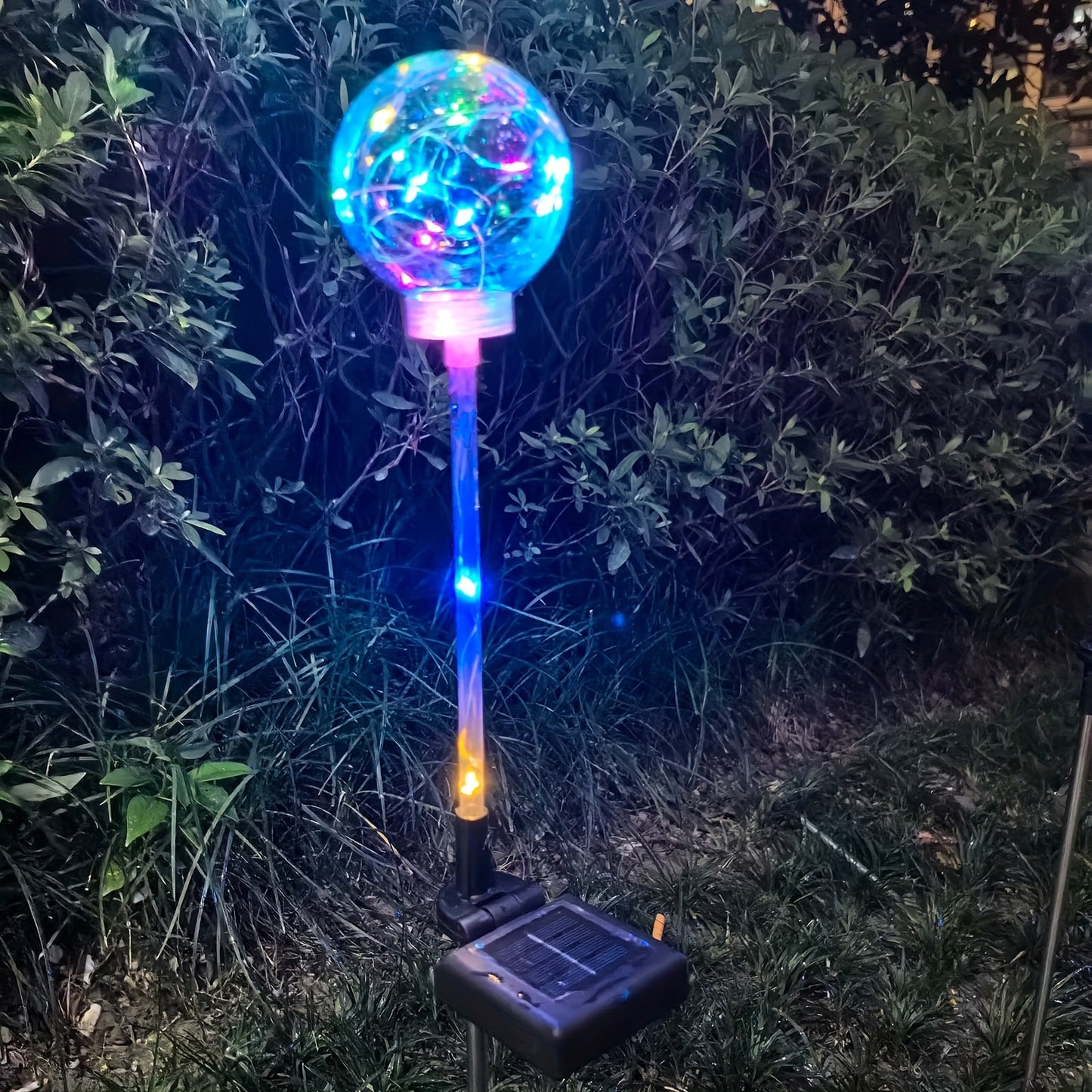 Solar Lawn Lights Colorful - Suitable for Outdoor Gardens, Pathways, And Villas, Featuring Rating