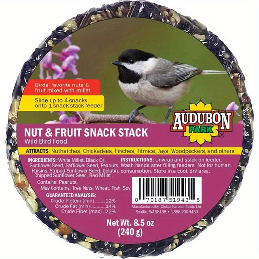 13142 Nut Fruit Snack Stack Bird/Wildlife Food, 1Pack