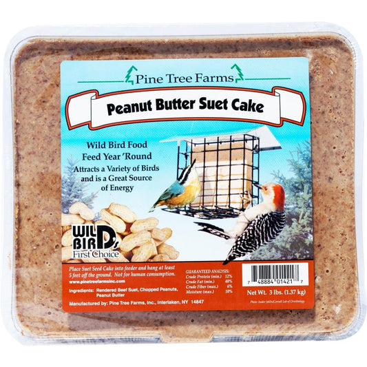 212 MAIN 3 lbs MP8 Peanut Butter Suet Cake - Pack of 8