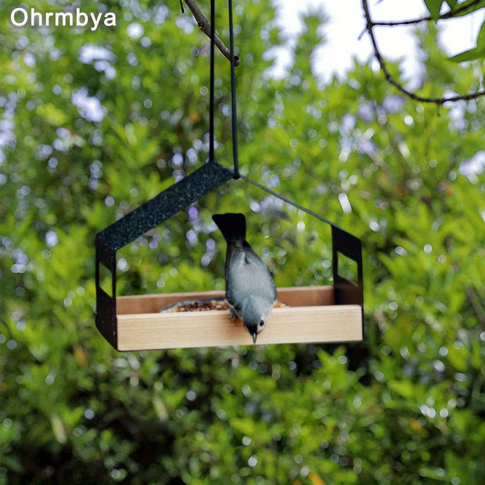 1pc Outdoor Gardening, Garden Decoration, Hummingbird Feeder, Hanging Bird House, Bird Nest