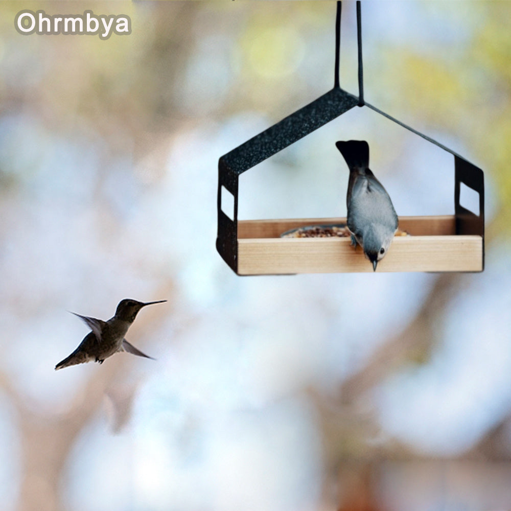 1pc Outdoor Gardening, Garden Decoration, Hummingbird Feeder, Hanging Bird House, Bird Nest