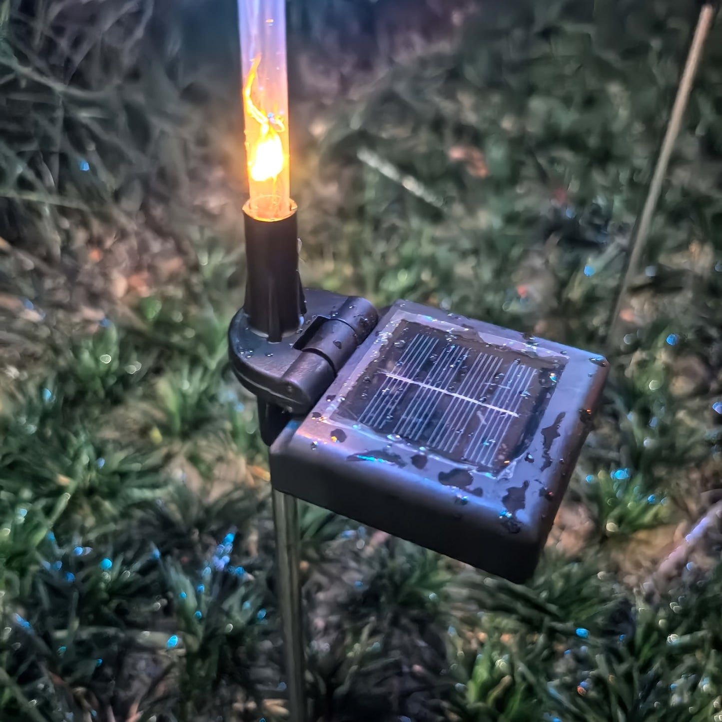 Solar Lawn Lights Colorful - Suitable for Outdoor Gardens, Pathways, And Villas, Featuring Rating