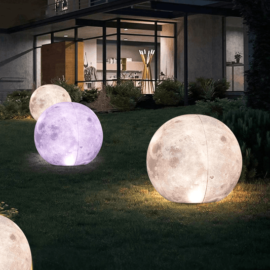 3Packs LED glowing balls, outdoor pool decoration beach balls, garden lantern hanging lights, inflatable glowing balls, suitable for swimming pools, ponds, terraces, weddings, pool parties