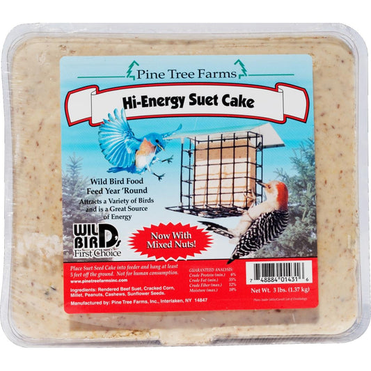 212 MAIN 3 lbs MP8 High Energy Suet Cake - Pack of 8